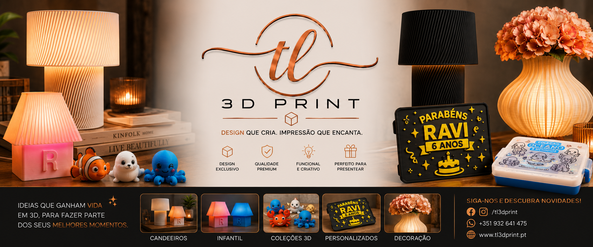 Farm de impressoras 3D TL3D Print